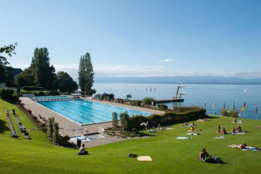 Le Mirabeau Vue Lac Évian-les-Bains Eksteriør bilde